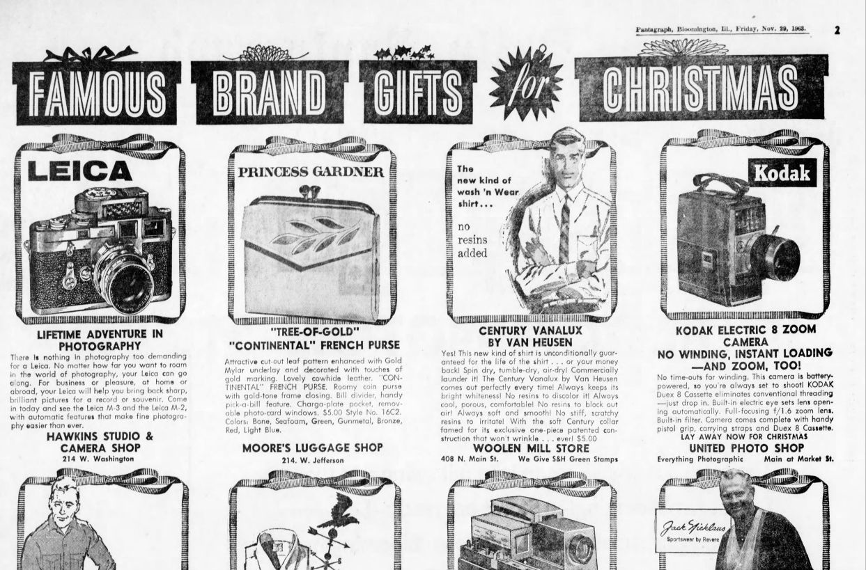 Famous brand gifts for Christmas